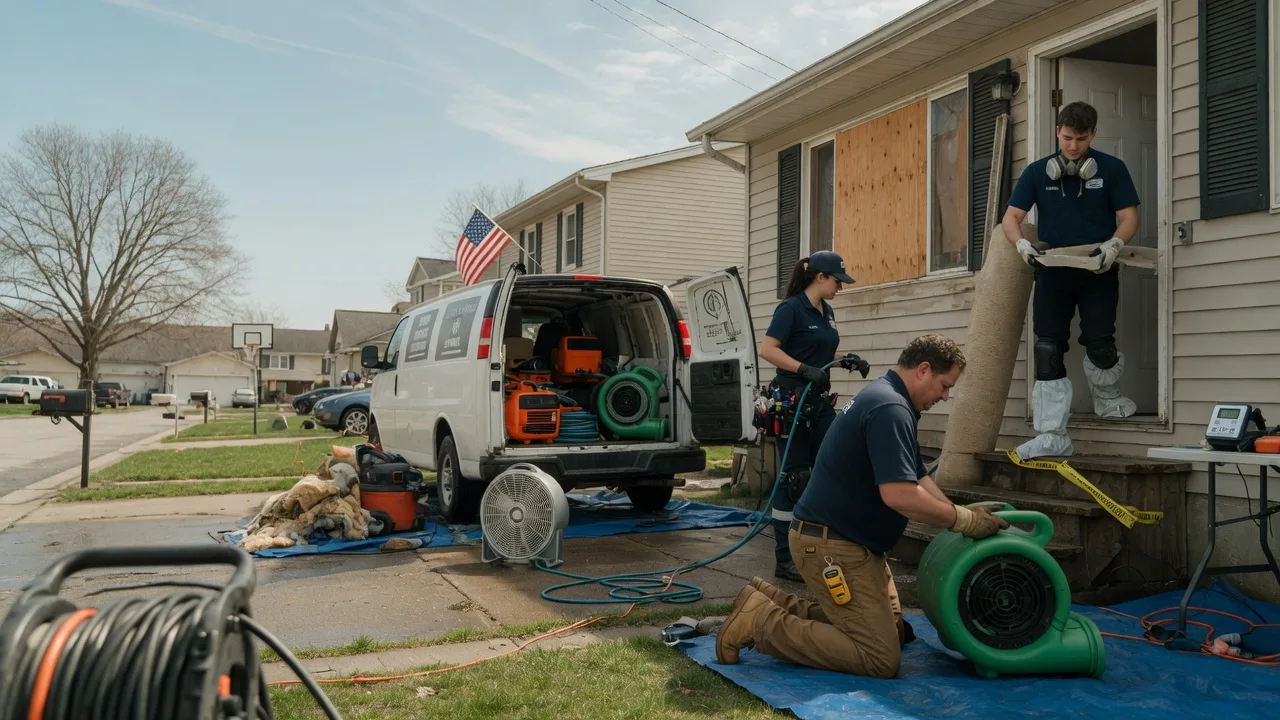 Water Damage Restoration in Parker, PA near me